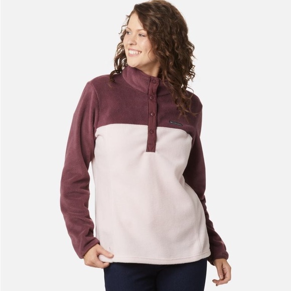Columbia Benton Springs Half Snap Pullover Fleece - Picture 1 of 3